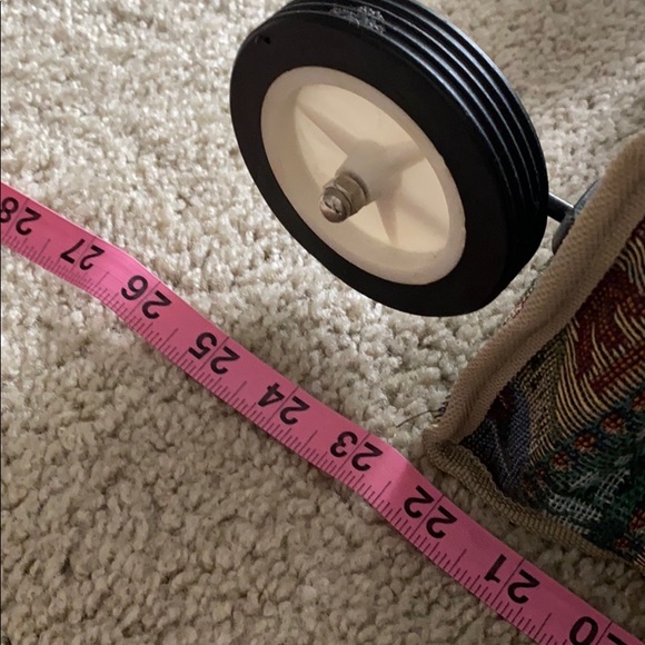 Carpet Bag Cart on Wheels - Picture 11 of 13